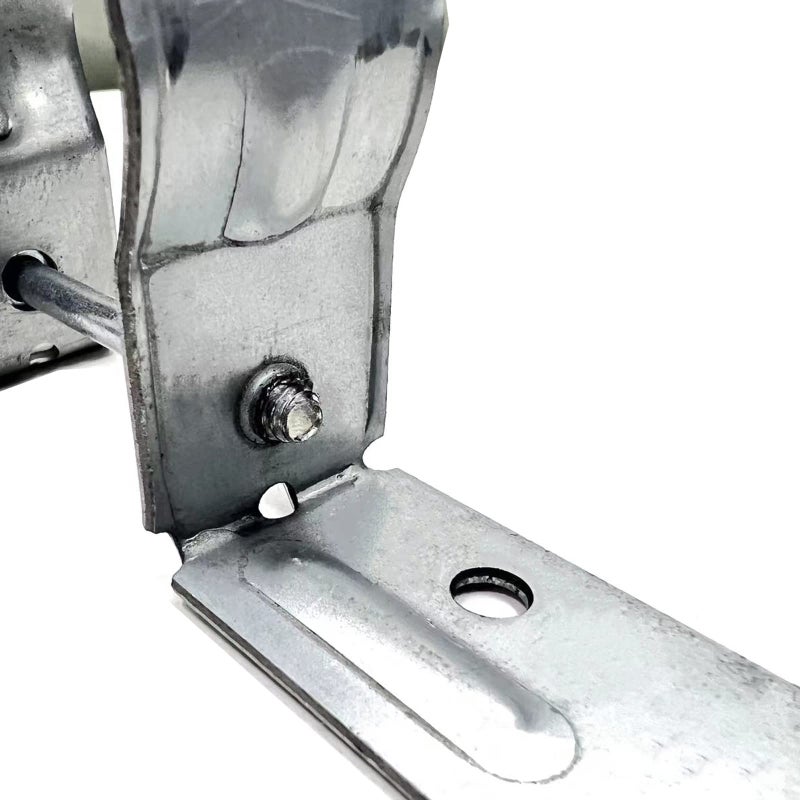 SupConn 2-3/8"" Fence Brackets(24Pcs)  Galvanized Pipe Grip Tie Steel to Wood Fence Bracket Metal Brackets for Metal Posts (No Include Screws) - Image 3